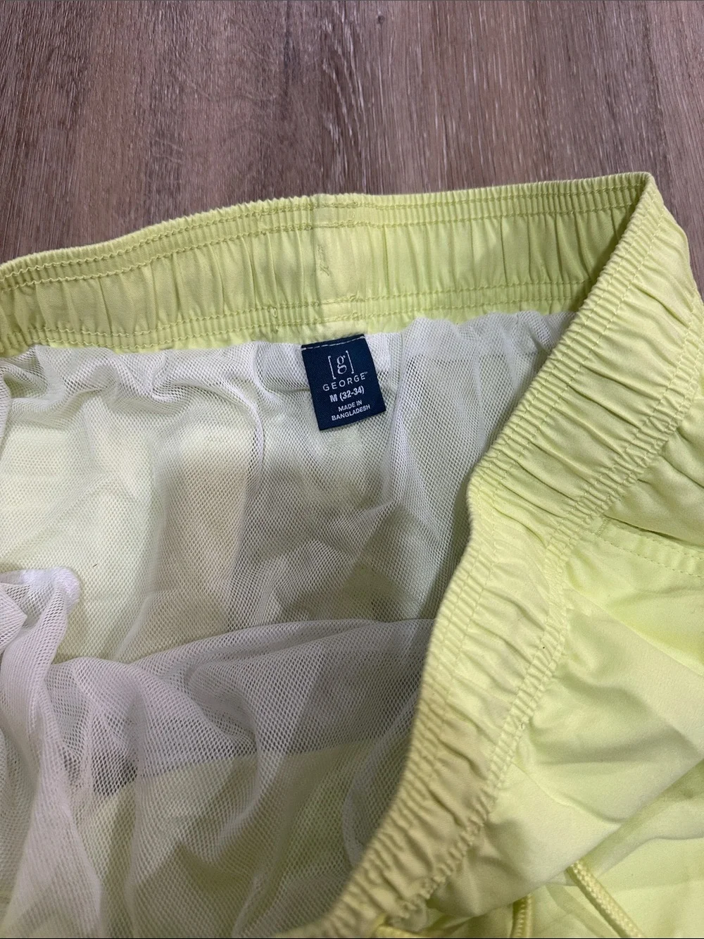 George Neon Yellow Men’s Swim Trunks